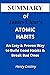 SUMMARY OF JAMES CLEAR'S ATOMIC HABITS by Henry Destiny
