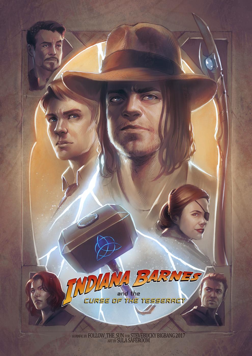 Indiana Barnes and the Curse of the Tesseract