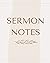 Sermon Notes