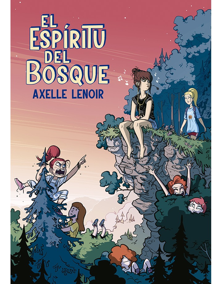 Portada de El Espíritu del Bosque, de Axelle Lenoir