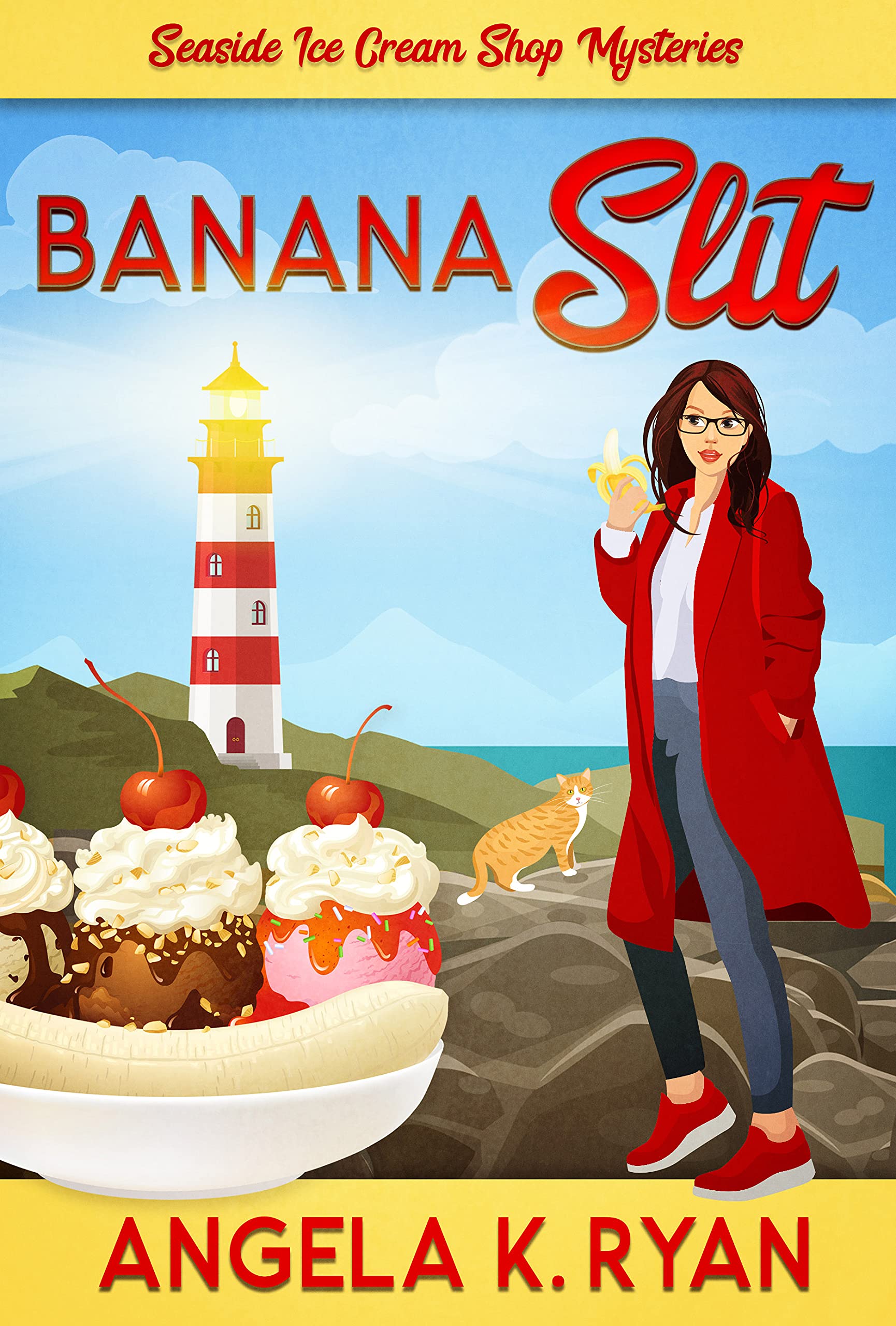 Banana Slit (Seaside Ice Cream Shop Mystery #1)