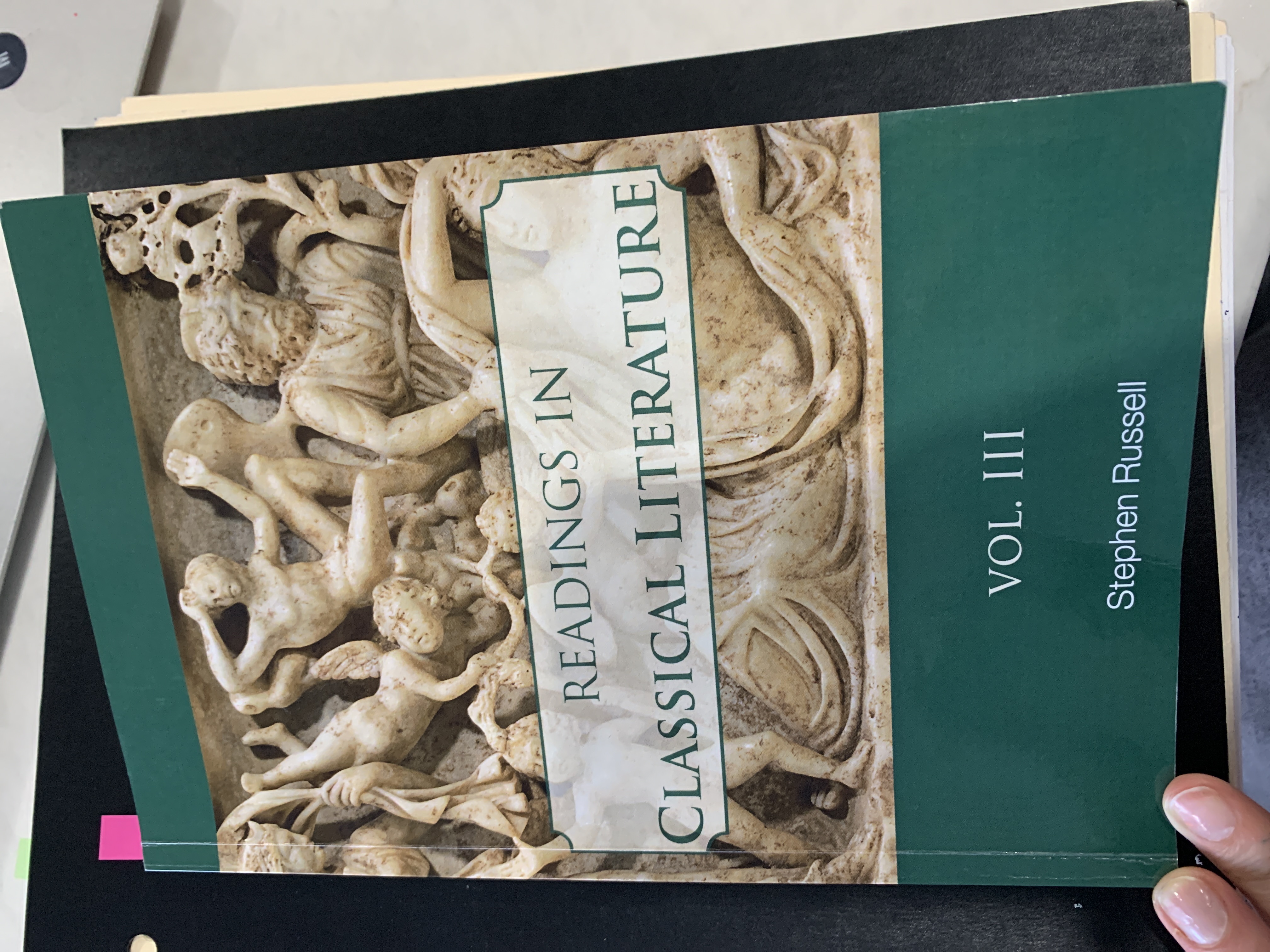 Readings In Classical Literature  (Volume III)