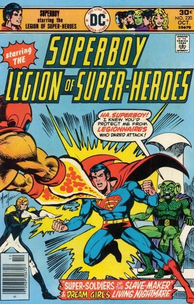 Superboy and the Legion of Super-Heroes #220 (Unknown Binding)