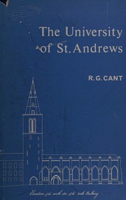 The University of St. Andrews: A Short History