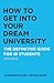 How to Get Into Your Dream University: The Definitive Guide for IB Students