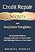Credit Repair Secrets and 609 Letter Templates: An Essential Guide to Navigate Your Way to Great Credit That Will Open Doors to Your Future, Learn How to Fix Debt and Boost Your Score
