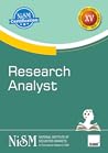 Research Analyst - NISM