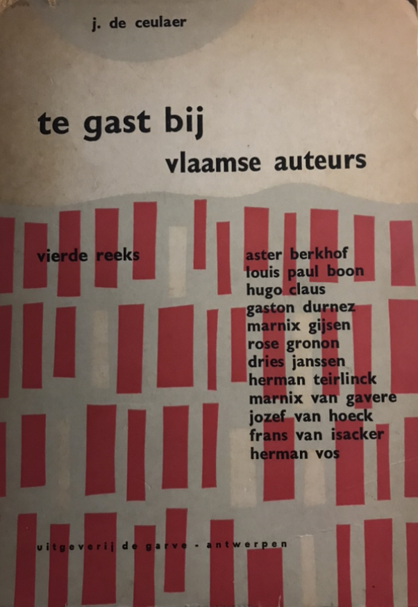Te gast bij Vlaamse auteurs, vierde reeks