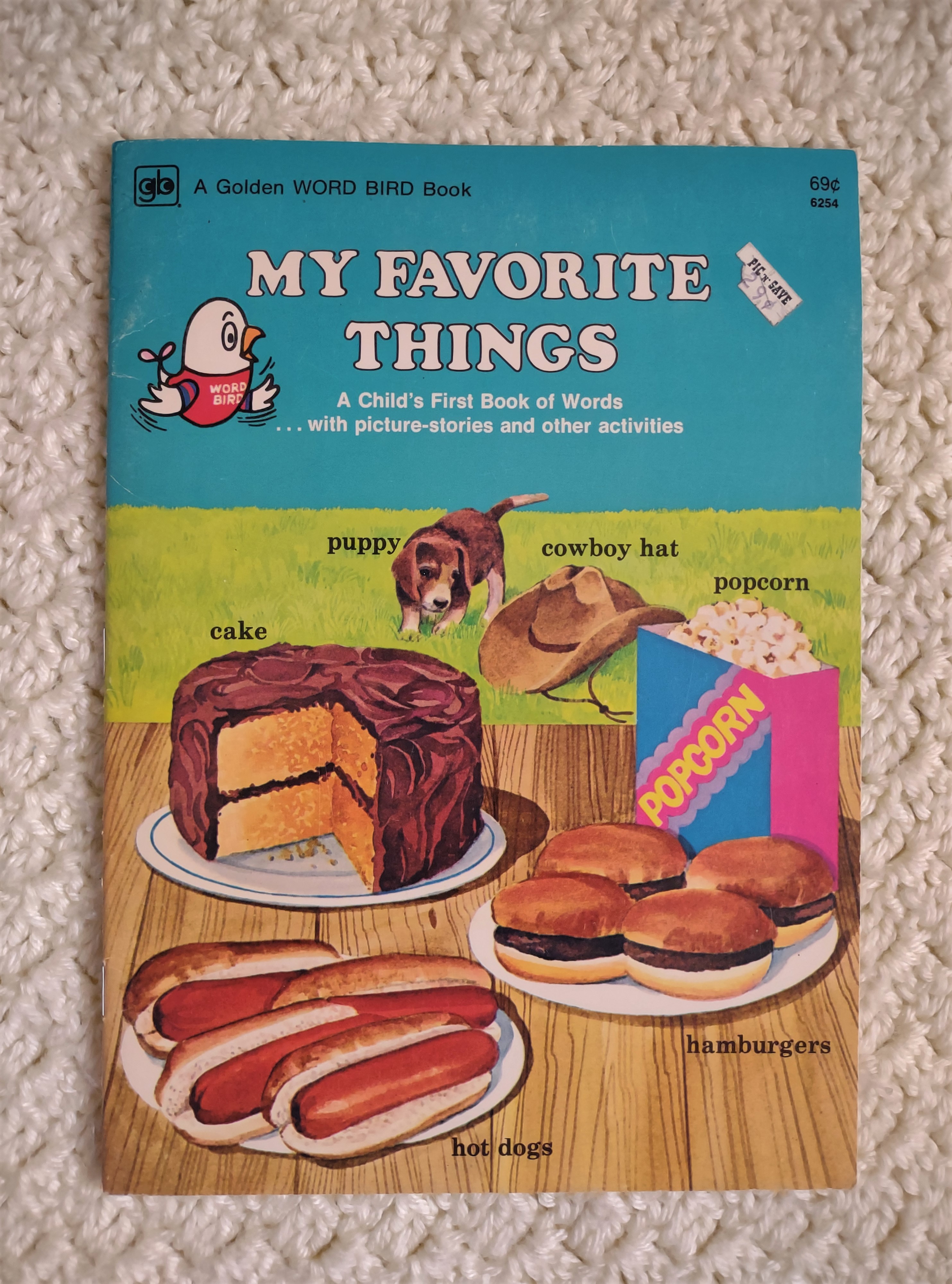 golden word bird book my favorite things