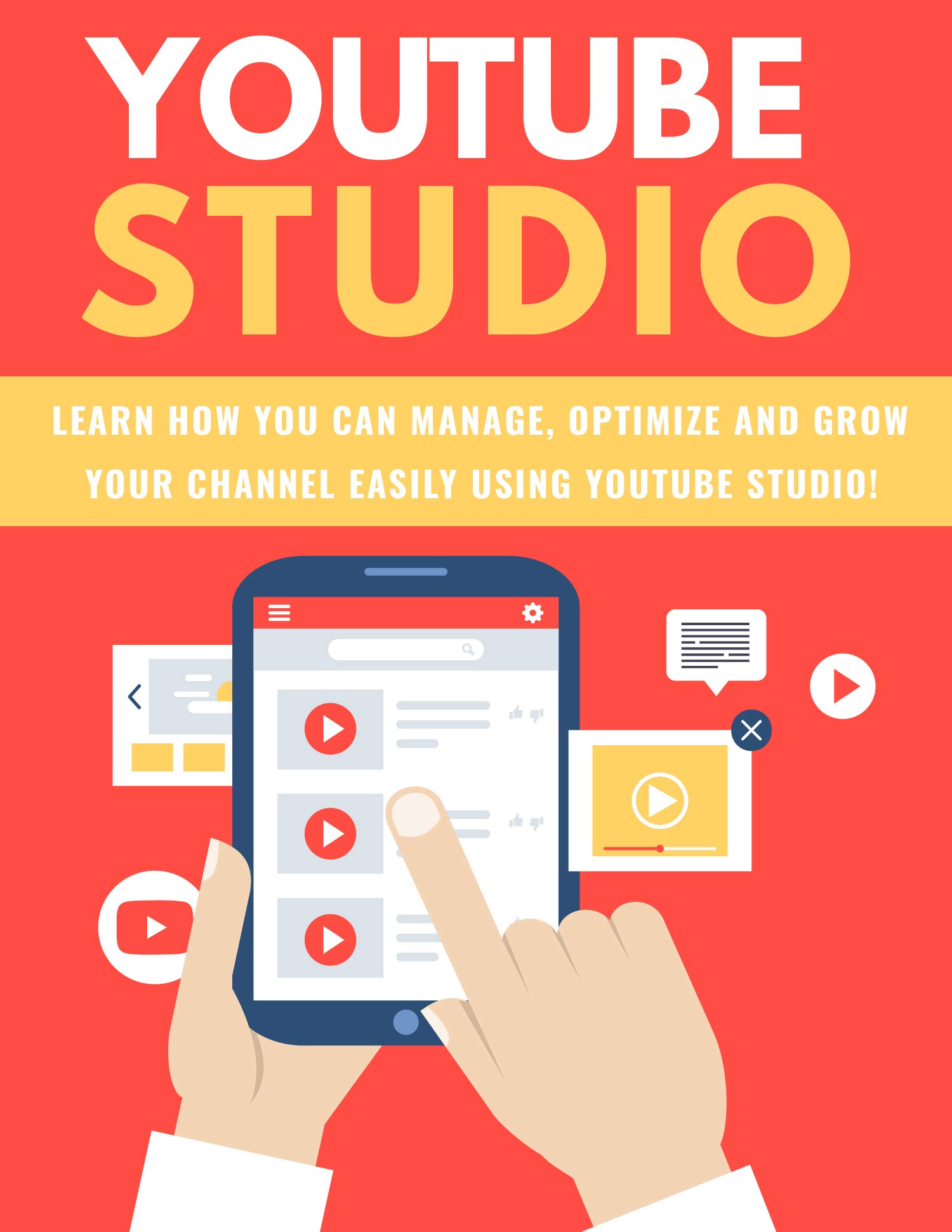 YouTube Studio: YouTube Studio is where you can manage your YouTube channel. Everything you need is all in one place for your convenience. (Kindle Edition)