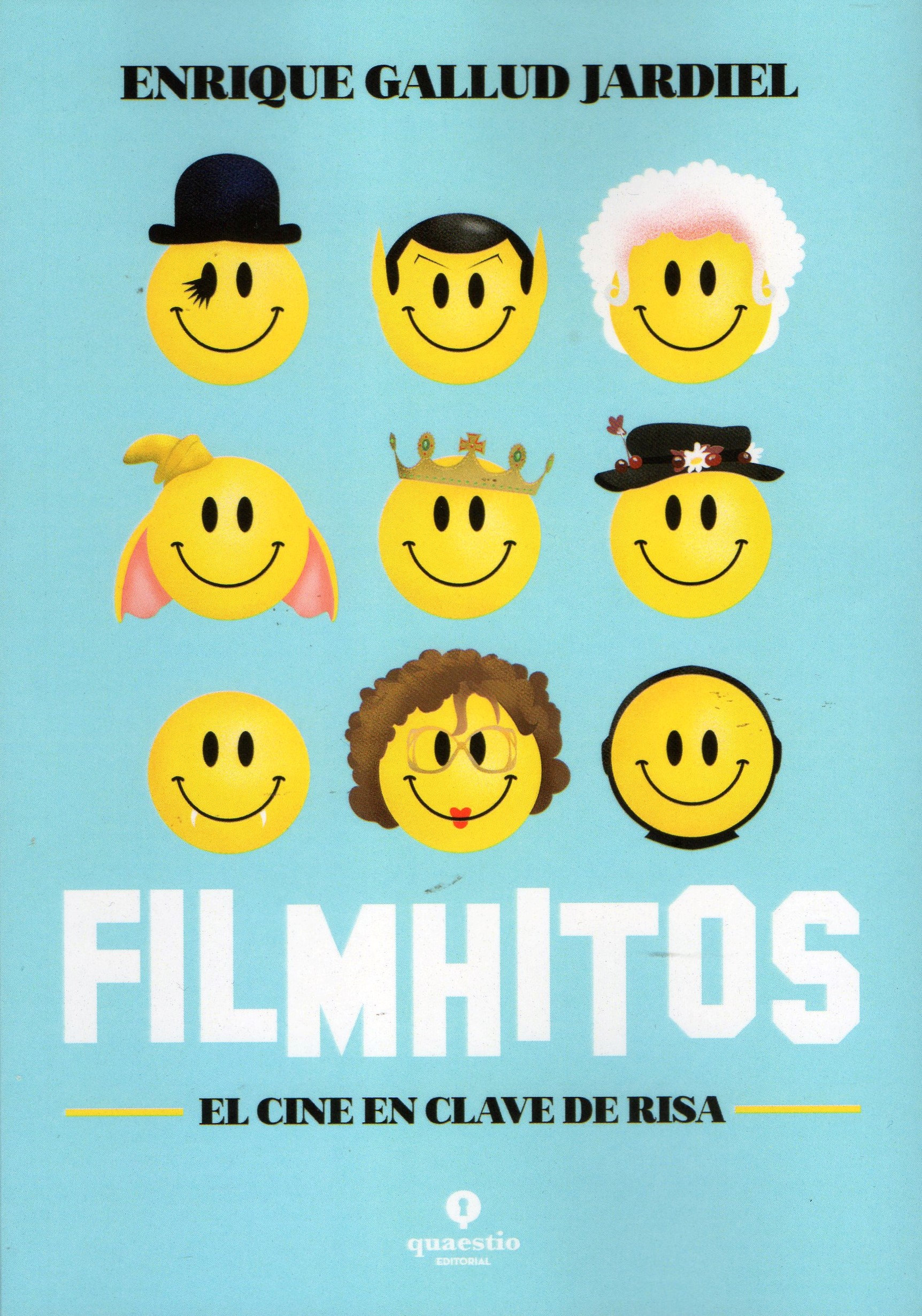 Portada de Filmhitos: El cine en clave de risa, de Enrique Gallud Jardiel