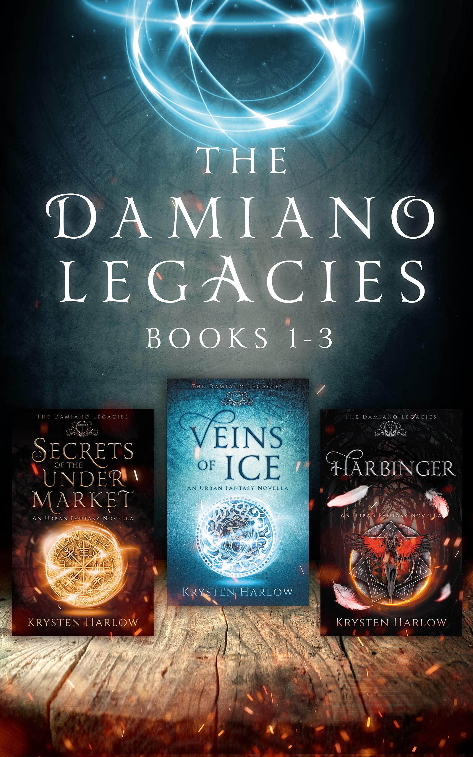 The Damiano Legacies Books 1-3: A YA Paranormal Urban Fantasy Novella series (Kindle Edition)