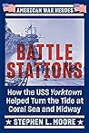 Battle Stations: How the USS Yorktown Helped Turn the Tide at Coral Sea and Midway (American War Heroes)