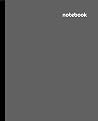 Notebook: Simple Composition Notebook - Grey - College Ruled 100 Pages - 7.5 x 9.25 Notebook: Simple Composition Notebook - Grey - College Ruled 100 Pages - 7.5 x 9.25
