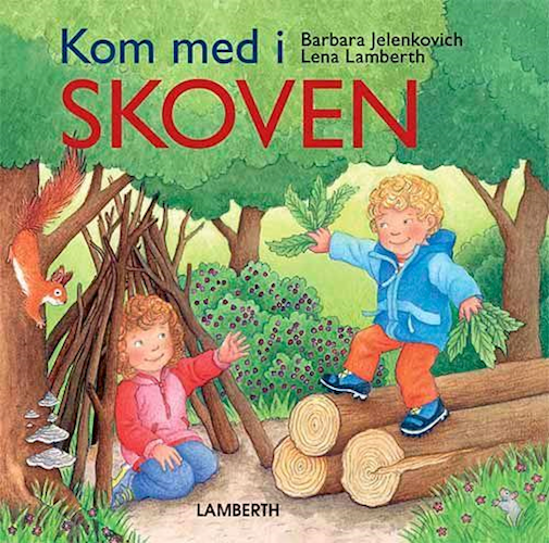 Kom med i skoven (Board book)