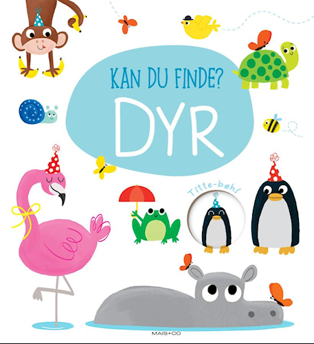 Kan du finde? Dyr (Board book)