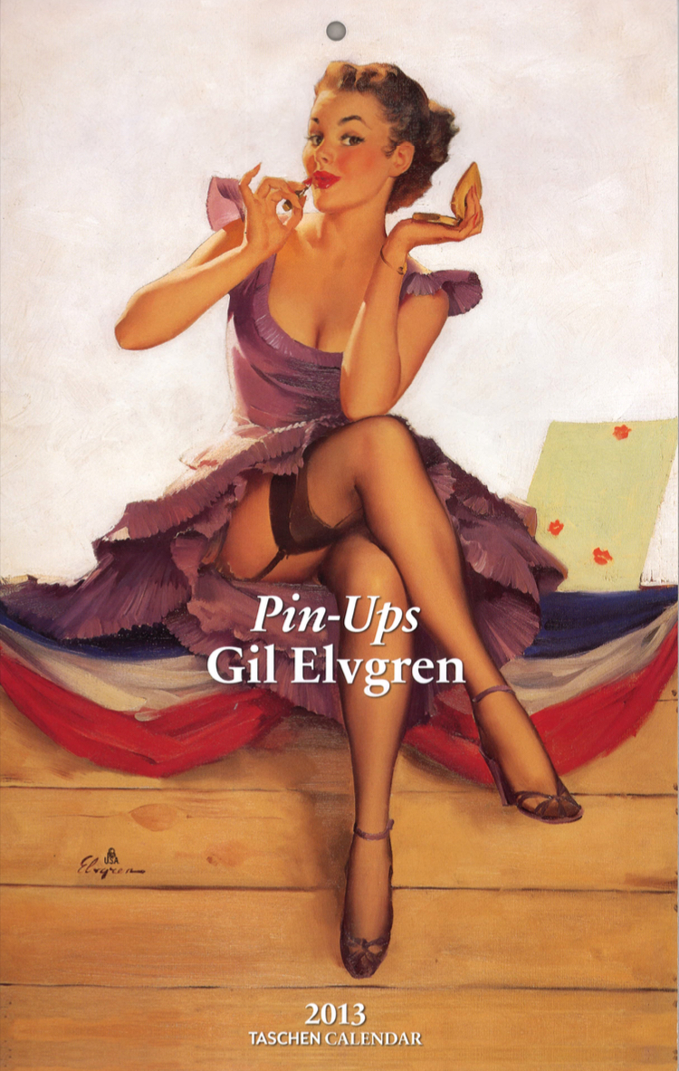 Gil Elvgren pin-ups — 2013 calendar