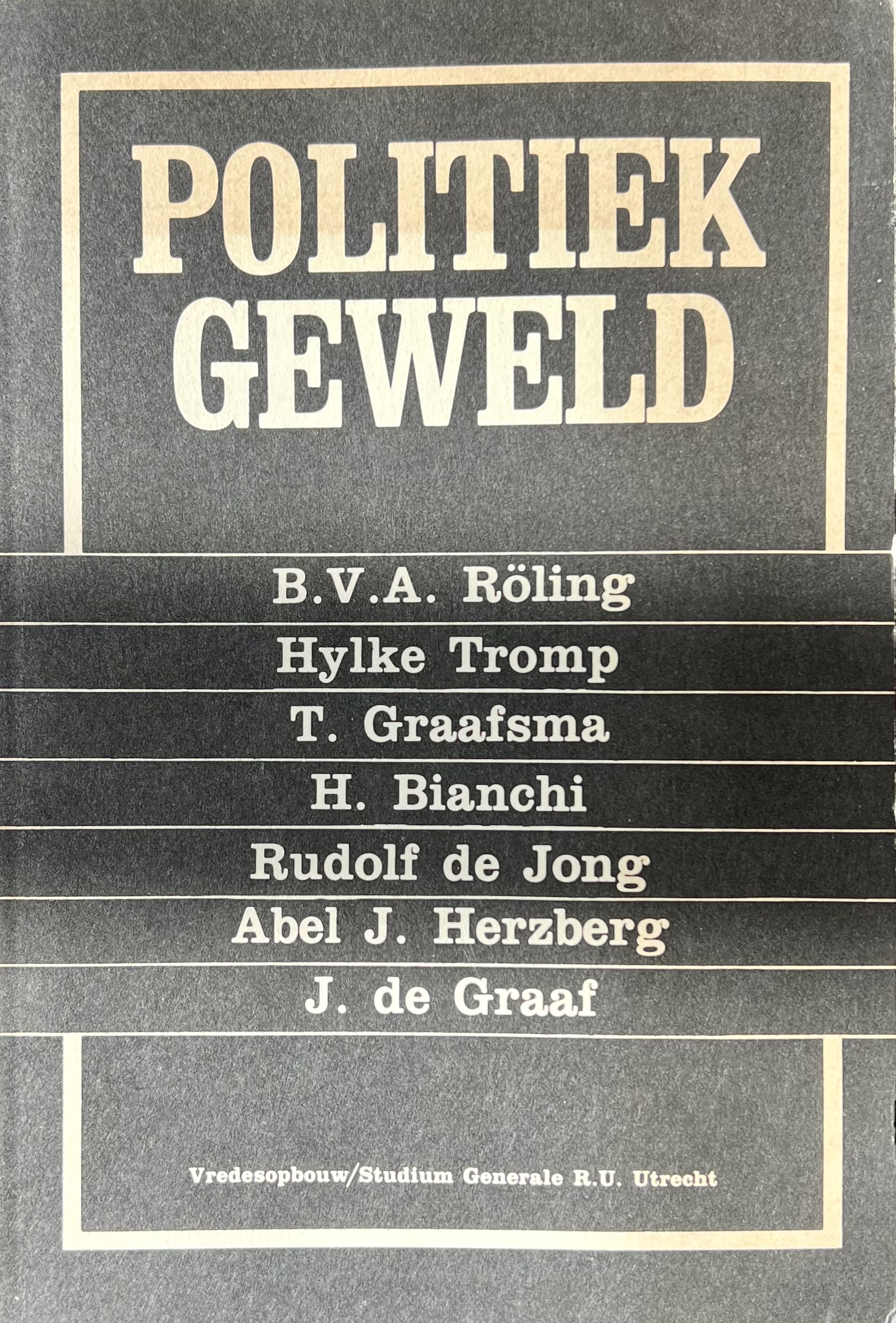 Politiek Geweld (Paperback)