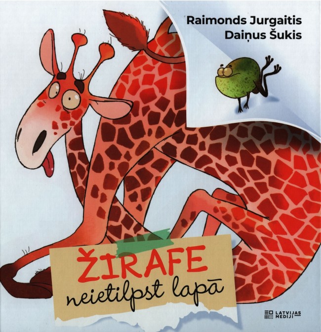 Žirafe neietilpst lapā