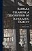 Barbara Celarent, a Description of Scholastic Dialect