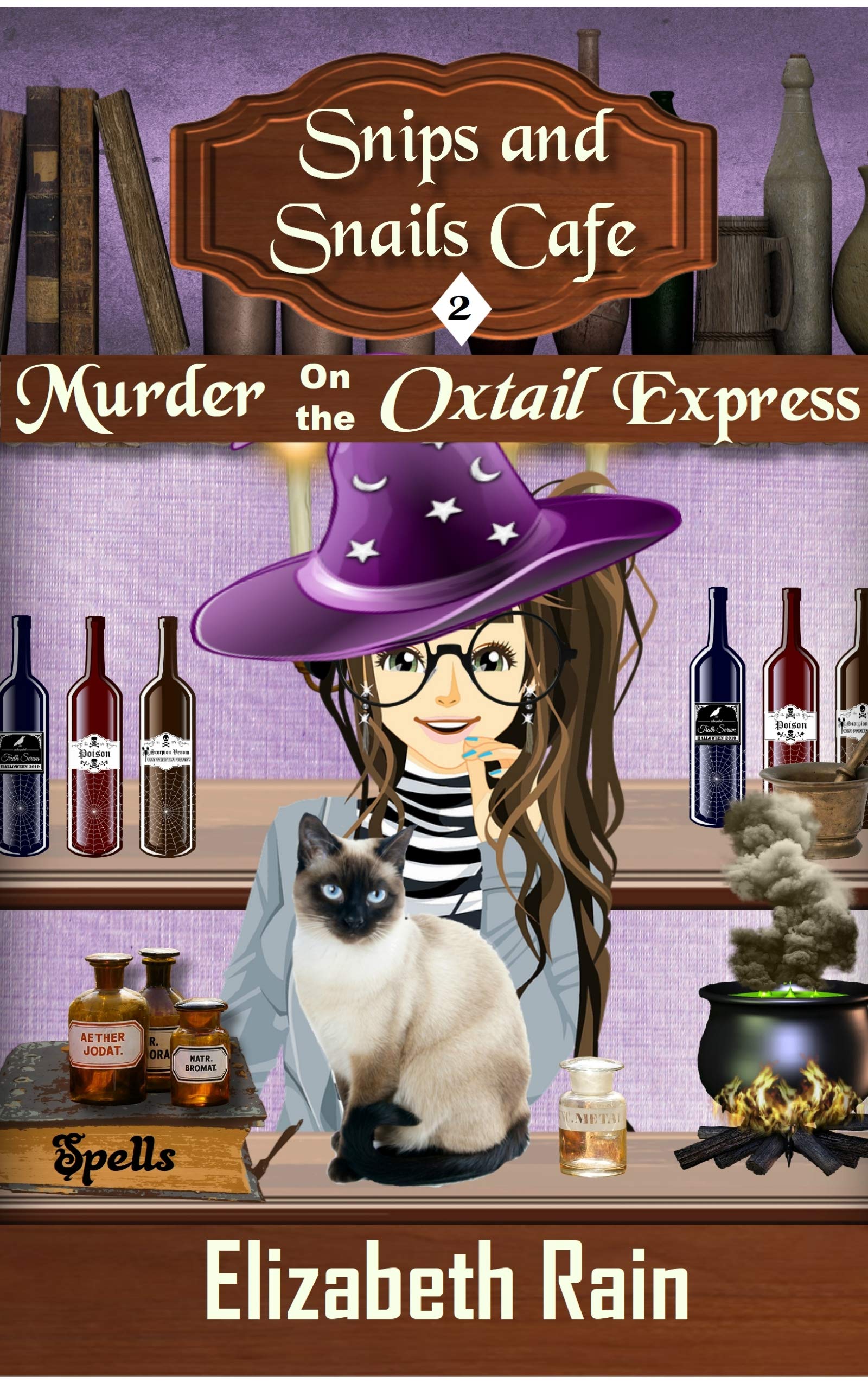 Murder on the Oxtail Express (Snips and Snails Cafe #2)