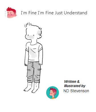 I'm fine I'm fine just understand