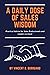 A Daily Dose of Sales Wisdom by Vincent D. Burruano