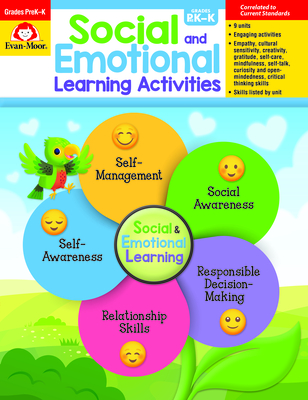 Evan-Moor Social and Emotional Learning Activities, Grades PreK-K (EMC6095)