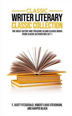 Classic Writers Literary Classic Collection: The Great Gatsby and Treasure Island ​​Classic Books From Classic Authors Box Set