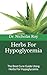 Herbs For Hypoglycemia: The Best Cure Guide Using Herbs For Hypoglycemia
