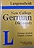 Langenscheidt's New College German Dictionary German English English German