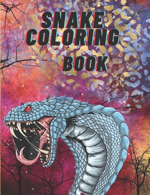 Snake Coloring Book: The snake coloring book is very beautiful that everyone can buy and color