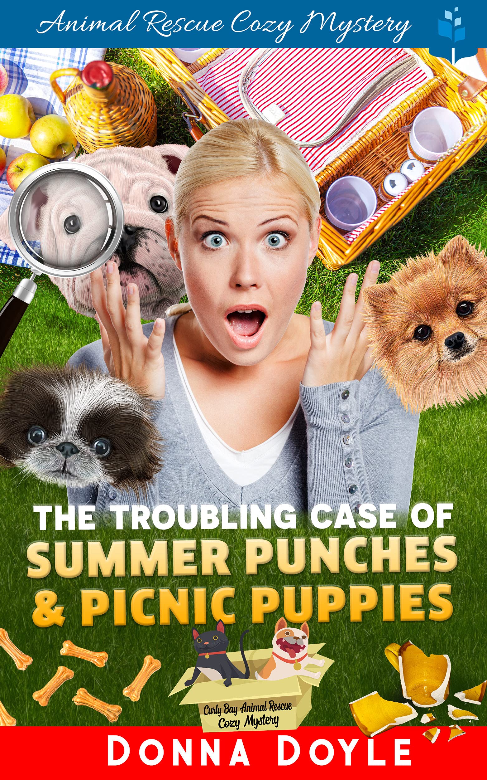 The Troubling Case of Summer Punches & Picnic Puppies (Curly Bay Animal Rescue #12)