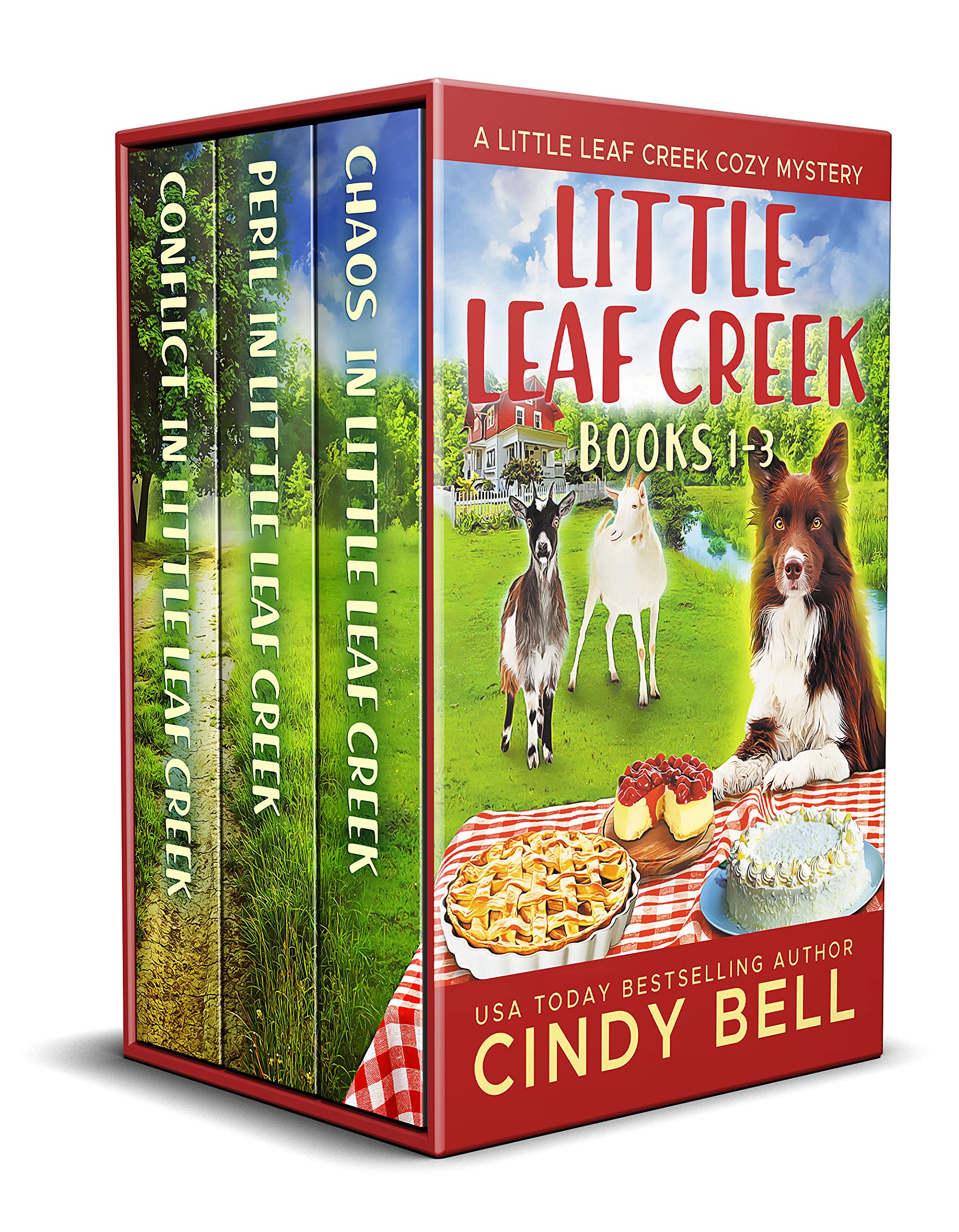 Little Leaf Cozy Mysteries Books 1-3 (Kindle Edition)