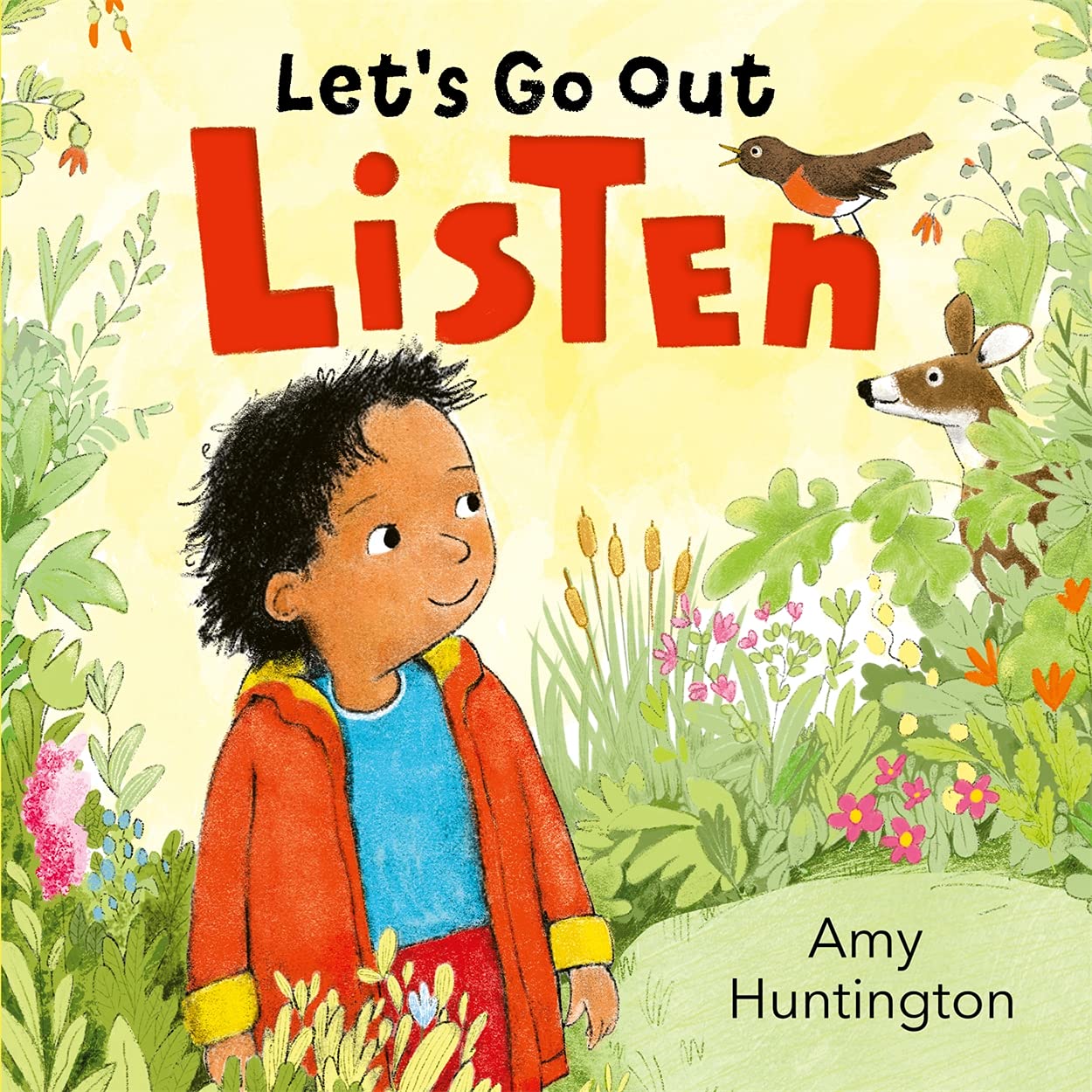 Let's Go Out: Listen: A mindful board book encouraging appreciation of nature (Board book)