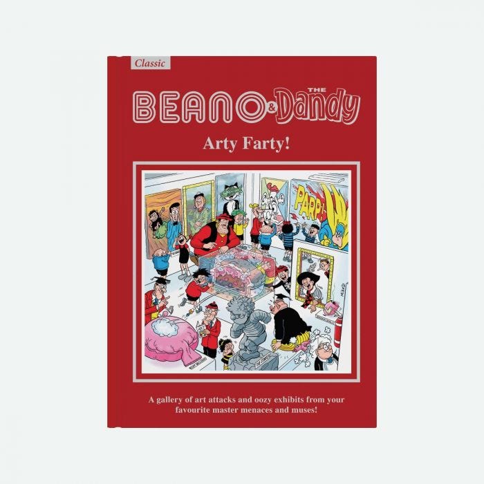 The Beano & Dandy Giftbook 2022: Arty Farty