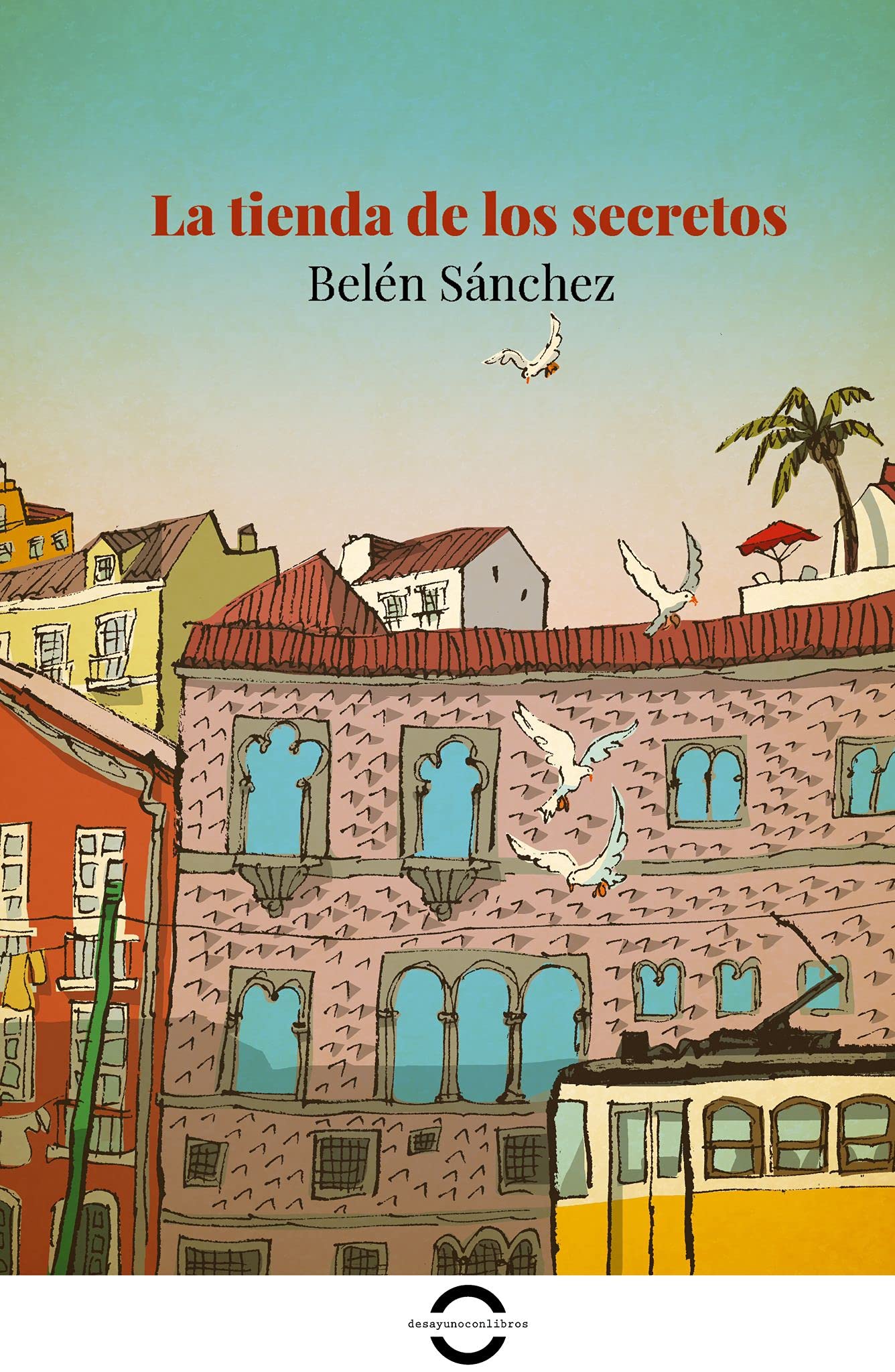 Portada de La tienda de los secretos, de Belén Sánchez