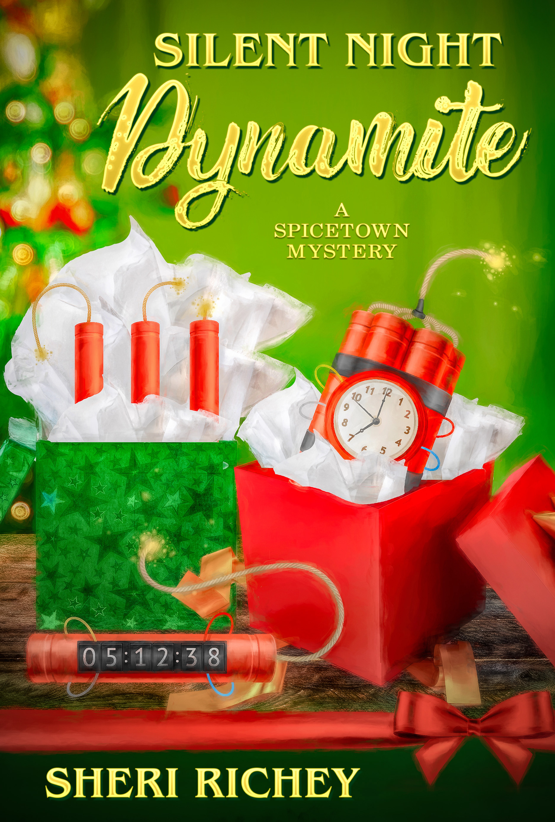 Silent Night Dynamite (Spicetown Mysteries, #9)
