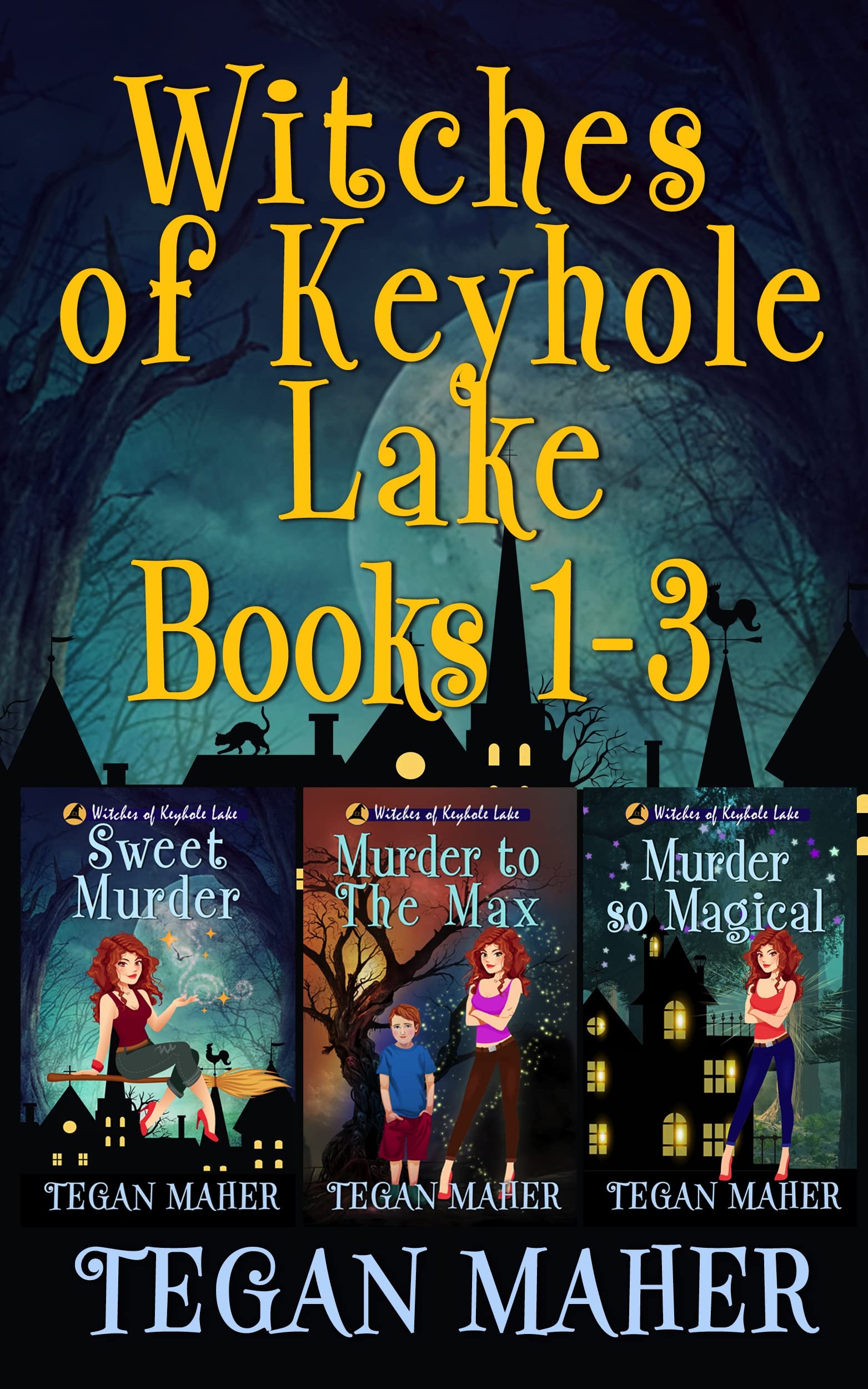 Witches of Keyhole Lake Cozy Mysteries Box Set 1 (Witches of Keyhole Lake, #1-3)