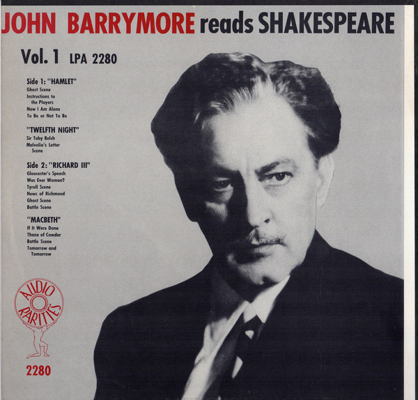 John Barrymore Reads Shakespeare Vol.1 (Audiobook)
