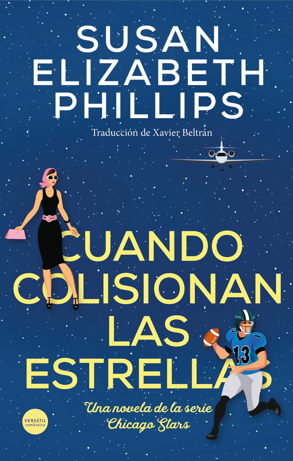 Portada de Cuando colisionan las estrellas, de Susan Elizabeth Phillips