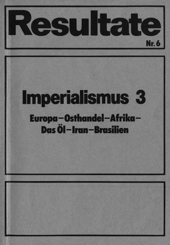 Imperialismus 3 (AK Resultate der Arbeitskonferenz)