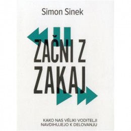 Začni z zakaj: kako nas veliki voditelji navdihujejo k delovanju