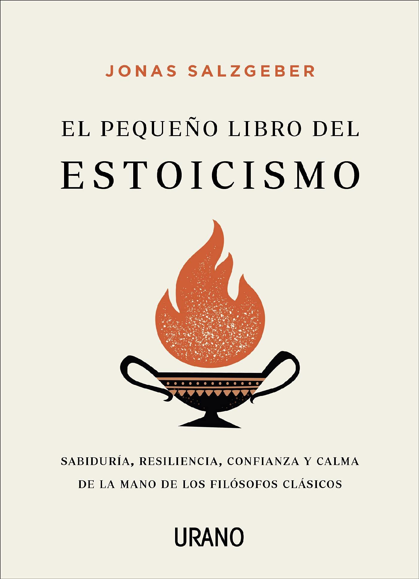 Portada de El pequeño libro del estoicismo, de Jonas Salzgeber