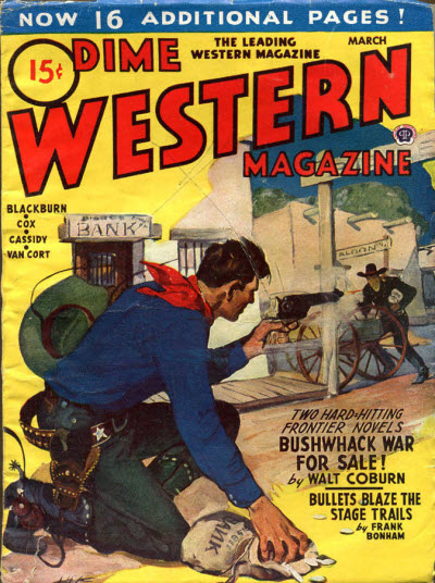 Dime Western Magazine [Vol. 41 No. 3, March 1945]