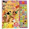 Disney Princess Cinderella, Moana, Rapunzel, and More! - First Words: Point, Match, Listen, and Learn! 30-Button Sound Book - PI Kids (Play-A-Sound)