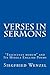 Verses in Sermons: "Fascicu...