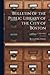 Bulletin of the Public Libr...