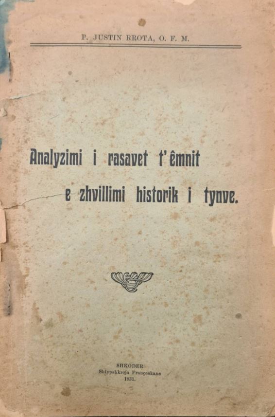Analyzimi i rasavet t'emnit e zhvillimi historik i tynve
