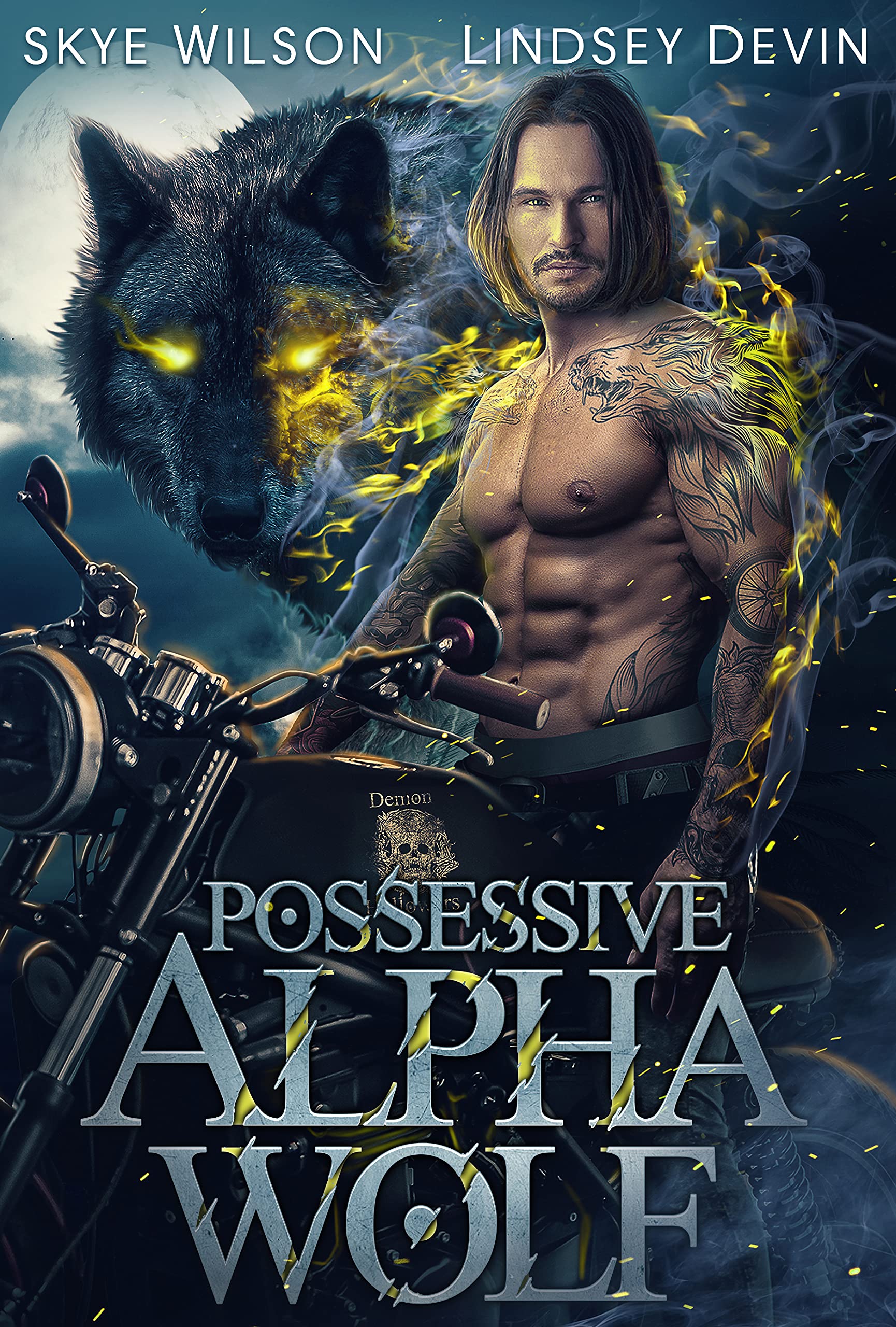 Possessive Alpha Wolf (Demon Hollowers Motorcycle Club, #1)